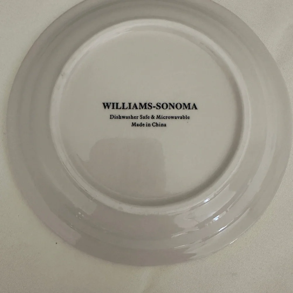 Williams and Sonoma Appetizer Charcuterie Plate Cheers 6”